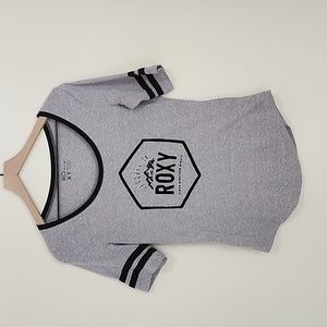 Roxy 3/4 Sleeve T-shirt Velvet Graphic Super Soft